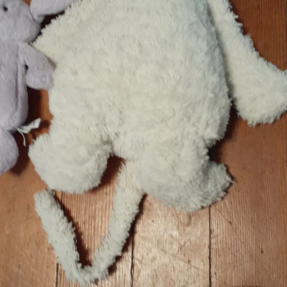 Jellycat Bashful Lilac Bunny and Cat Stuffed Animal  Soft Plush - Picture 5 of 7